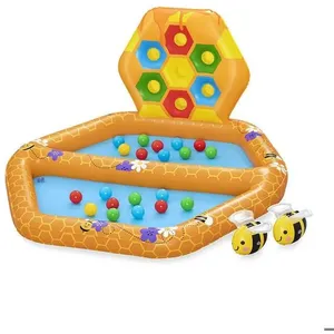 Comparateur de prix : Piscine à balles Bestway 127 x 119 x 61 cm Abeille