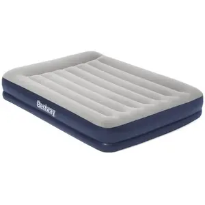 Bestway Lit gonflable Tritech 2P, 203 x 152 x 36 cm, pompe électrique intégrée