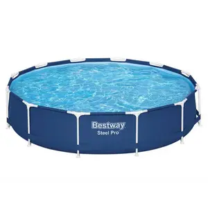 Comparateur de prix : Bestway Steel Pro Kit Piscine Hors Sol Ronde 3,66 m X 76 cm