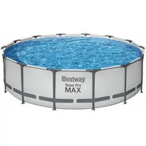 Comparateur de prix : Bestway Piscine tubulaire Steel Pro Max ronde 4,27 x 1,07 m - Bestway