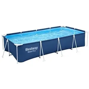 Bestway Piscine hors sol rectangle Bestway Steel Pro 400 x 211 x 81 cm