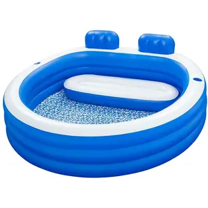 Comparateur de prix : Bestway - Piscine Gonflable Familiale 231x219x79 +6 Ans Jardin 54422