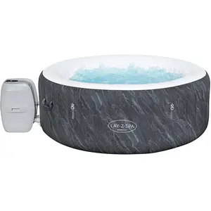 Bestway Spa gonflable Boracay, 2/4 personnes, 180x66cm, 120 Airjets, app WIFI