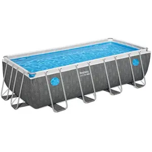 Comparateur de prix : Bestway Piscine tubulaire rectangulaire Bestway Steel Pro Max Splashvi...