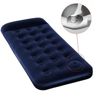 Comparateur de prix : Bestway Matelas Gonflable Floqué Avec Pompe à Pied Intégrée