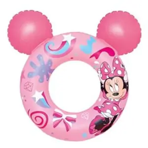 Comparateur de prix : Bestway - bouée gonflable avec oreilles de minnie, 74CM x 76CM 9102N