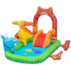 Comparateur de prix : Bestway Pool Pool Dinosaur Play Park 241x140x137 cm 3-6 ans Jardin 53160 