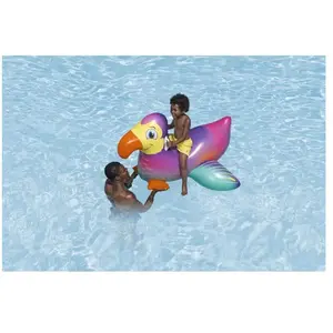 Comparateur de prix : Bestway Bouée chevauchable Dandy Dodo 127 x 112 cm, 3 ans et +, 45kg