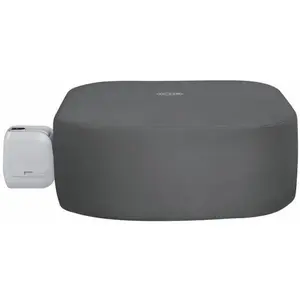 Bestway Couverture thermique pour spa carre -pompe integree ou ext- 201x201x80 pas cher