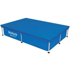 Bestway Bache 4 saisons pour piscine HS Steel Pro rectangulaire 221x150cm pas cher