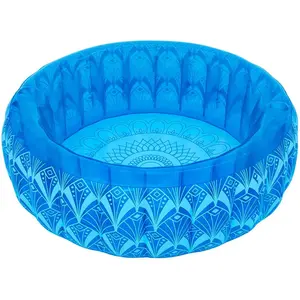 Comparateur de prix : Bestway piscine gonflable extra résistante bleue boho 168x53 cm +6 ans...