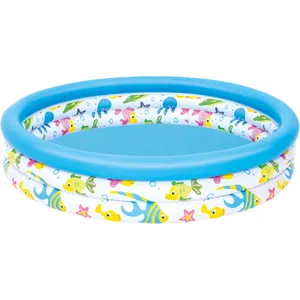Comparateur de prix : Bestway Pataugeoire gonflable pour enfants Reef Crew  1,22 m x 25 cm