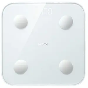 realme Smart Scale Rectangle Blanc Pèse-personne électroniqueVendu paramazon