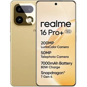 realme 16 Pro+ 5G Smartphone 12+512 GB Fotocamera da 200MP LumaColor 7... pas cher