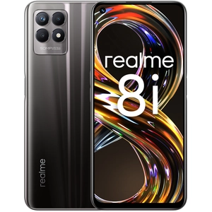 Realme 8i 64 Go, Noir spatial, débloqué pas cher