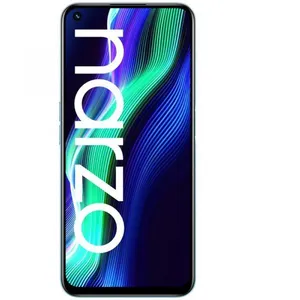 realme narzo 50 4G 16,8 cm (6.6") Double SIM Android 11 USB Type-C 128 Go 5000 mAh Bleu clair pas cher