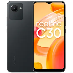 realme C30 16,5 cm (6.5") Double SIM Android 11 4G Micro-USB B 3 Go 32 Go 5000 mAh Noir pas cher