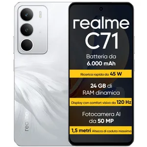 realme C71 Smartphone 8+256 Go Batterie de 6 000 mAh Charge rapide 45 ... pas cher