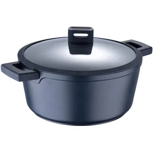 MasterPRO Indigo | Faitout de 28 x 13 cm avec couvercle | Faitout anti...Vendu paramazon