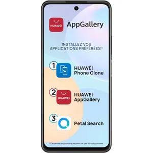 Huawei P smart 2021 16,9 cm (6.67") Double SIM Android 10 Services mobiles Huawei (HMS) 4G USB Type-C 4 Go 128 Go 5000 mAh Noir pas cher