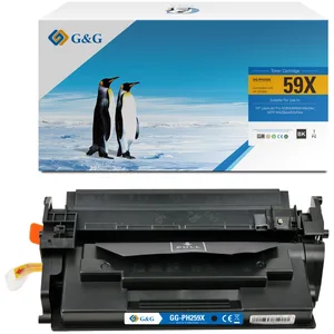 G&G 259X Toner compatible avec HP 59A 59X CF259A CF259X Toner noir pour HP Laserjet Pro M304a M404dw M404dn M404n M404d Laserjet Pro MFP M428fdw M428m M428fdn M428dw..