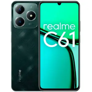 realme C61 17,1 cm (6.74") Double SIM Android 14 4G USB Type-C 6 Go 256 Go 5000 mAh Vert pas cher