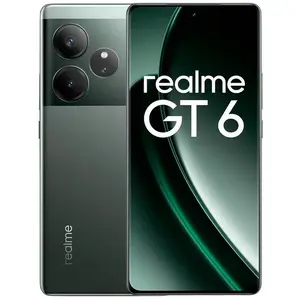 Realme gt 6 5g 12 go 256 go vert (vert rasoir) double sim 6941764433953 pas cher