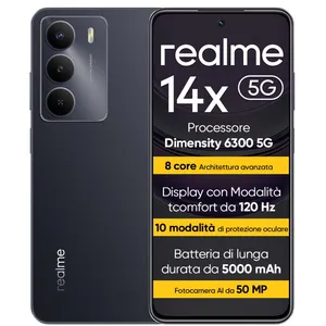 realme 14X  5G 6+128 Go 5G Dimensity 6300 120 Hz l écran Résistance au... pas cher