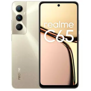 Realme C65 4G 6 Go/128 Go Or (Starlight Gold) Double SIM pas cher