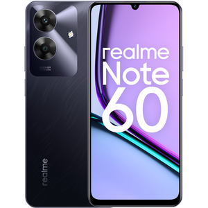 Comparateur de prix : Smartphone Realme Note 60 6,74" 5G Double nano SIM 128 Go Noir