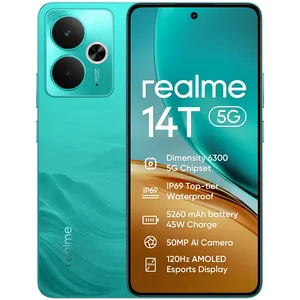 Comparateur de prix : SMARTPHONE Realme 14T 5G Green 8Go Ram 256Go