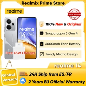 [Programma pionnier] Smartphone realme 14 5G Snapdragon ®   Jeu de puc... pas cher