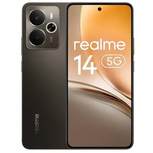 Realme 14 5G 8 Go/256 Go Marron métallisé (Storm Titanium) Double SIM pas cher