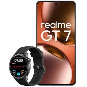 Comparateur de prix : Realme GT 7 5G Smartphone Android 15 Doppia SIM 12GB 512GB Nero