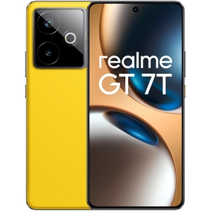 Realme GT 7T, 17,3 cm (6.8"), 12 GB, 256 GB, 50 MP, Android 15, Gelb pas cher
