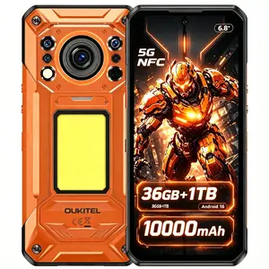 Oukitel WP500 12GB+1TB 10000mAh 45W 5G - Orange