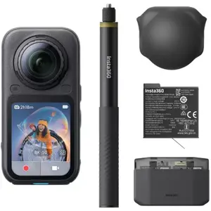Insta360 Caméra X6 Essentials Bundle - Noir Nouveauté