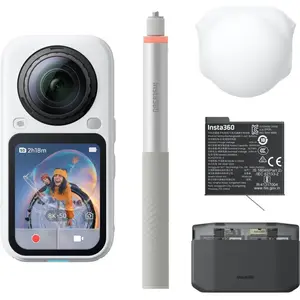 Caméra sport - Insta360 - X6 Standard Bundle Essentials - Arctic Blanc