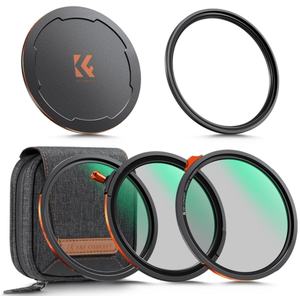 K&F Concept Kit 3 filtres magnétiques (CPL, ND2-32, Black Mist 1/4) 77... pas cher