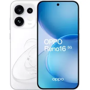 Smartphone OPPO Reno 16 512Go Blanc pop 5G pas cher