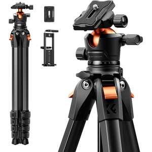 K&F Concept A305A3 + BH-40 Trépied photo aluminium avec rotule