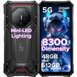 DOOGEE S300 Pro 5G Android 16 Telephone Portable Incassable 48Go(16+32...