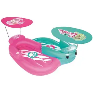 Matelas Gonflable Double Bestway Barbie Parasol 178x170 cm Set de Deux...Vendu parcarrefour