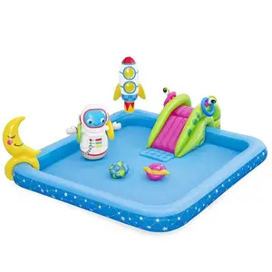 Comparateur de prix : Aire de jeux Little Astronaut BESTWAY - 228 x 206 x 84 cm - 308 L - 53126