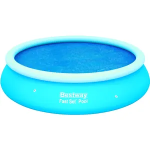 Serviette de Piscine Thermique Ronde Easy/Fast 305 Bestway BW58241 (58... pas cher