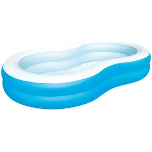 Comparateur de prix : Bestway Bestway Piscine gonflable pour enfants 262 x 157 x 46 cm 54117