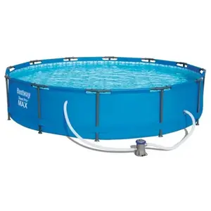 Comparateur de prix : Bestway Piscine tubulaire ronde Bestway Steel Pro Max 3,66 x 0,76