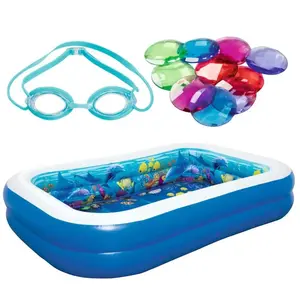 Comparateur de prix : Bestway Piscinette gonflable motifs 3D Bestway 262 x 175 x 51 cm