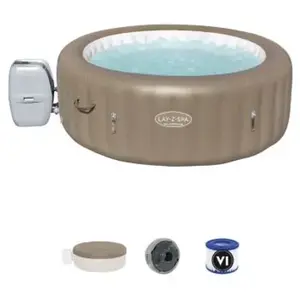 Comparateur de prix : Bestway Spa gonflable rond Lay-Z-Spa Palm Springs Airjet 4 - 6 personnes