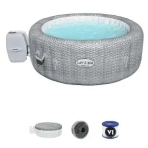 Comparateur de prix : Spa gonflable Bestway - Lay-Z-Spa Honolulu Airjet - 4/6 Places - Gris